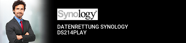 Datenrettung Synology DS214play